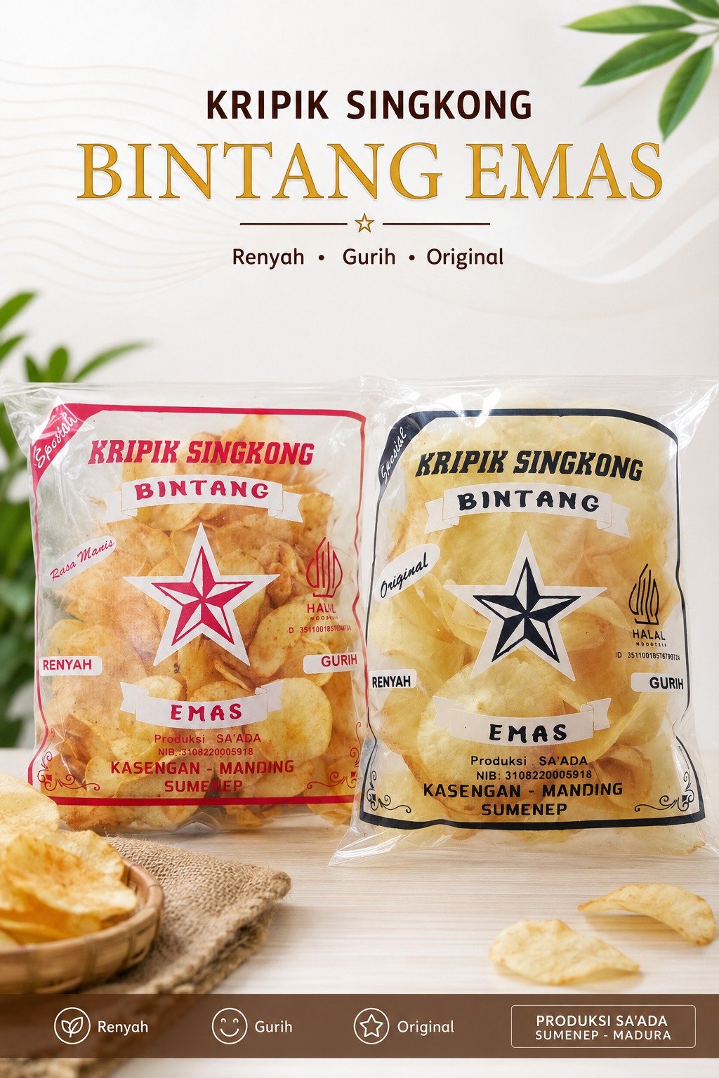 KRIPIK SINGKONG